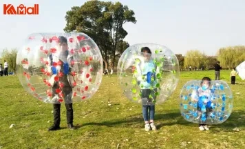 various kinds of zorb ball games